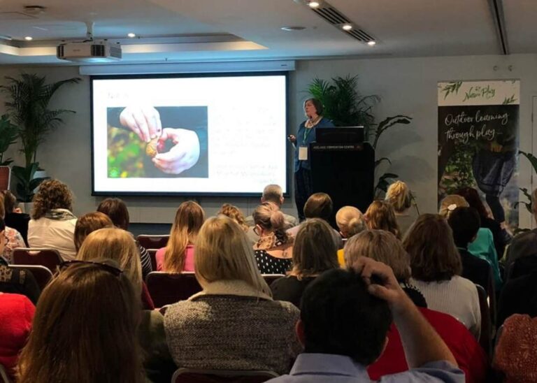 Terri Harrison delivering Nature Nurture training and consultancy