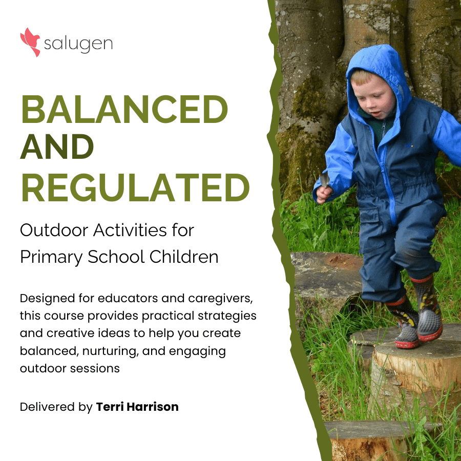 Balanced and Regulated product image - Outdoor activities for primary children supporting emotional regulation