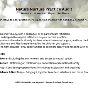 Nature Nurture Audit Tool - Product Image